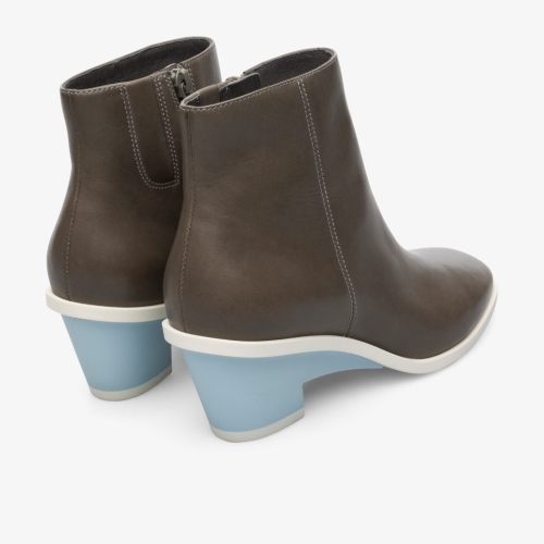 Camper Brooke Ankle Boots Grey - Womens Singapore WZZFOT-022